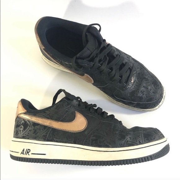 nike air force 1 metallic bronze